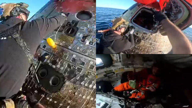 El equipo de recuperación tuvo que emplearse a fondo para vencer la resistencia de los sellos de presión, recordándonos que, en la exploración espacial, incluso el último paso antes del abrazo de bienvenida puede ser un desafío