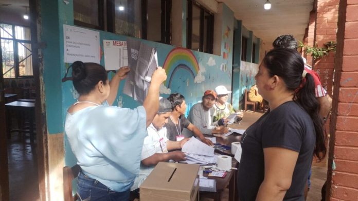 Aunque la jornada de ocho horas transcurrió sin incidentes, el TED reportó una baja participación ciudadana