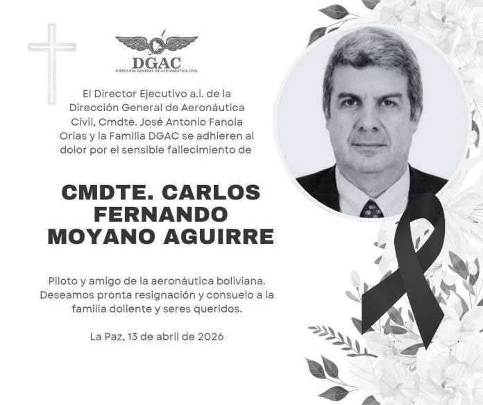Último adiós. Familiares, amigos y colegas del sector aeronáutico se congregan en el salón velatorio Horizonte de Las Misiones para despedir a Carlos Fernando Moyano Aguirre