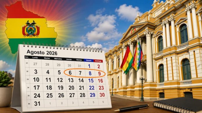 Bolivia conmemorará 201 años de independencia con dos feriados consecutivos